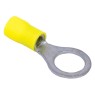 GBC Pre-insulated for cable 4-6mm-eyelet terminal Φ.5.3mm - M5 yellow 10 pcs Insulated Terminals